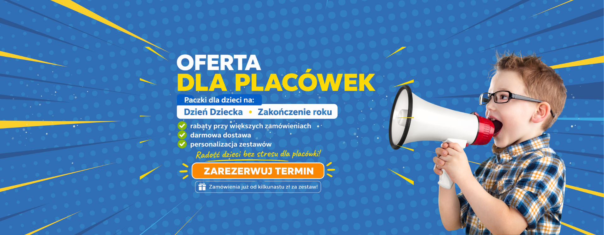 Paczki dla przedszkoli i szkół
